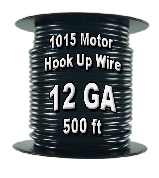 1015 Motor Wire, 12 AWG, 500 Ft. Spool