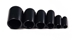 3/16" Vinyl Vacuum Caps / Thread Protectors - Black or White - 