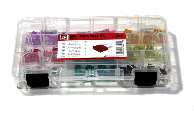 6952F Mini Blade Fuse Kit, 90 pcs  6952F Mini Blade Fuse Kit, 90 pcs 
