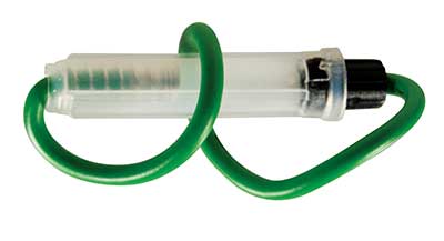 Glass In-line Fuse Holders GREEN