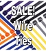 BLOWOUT SALE - Wire Ties - 
