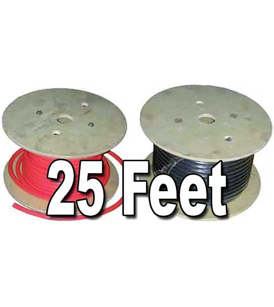 Battery Cable, 25ft. Spools