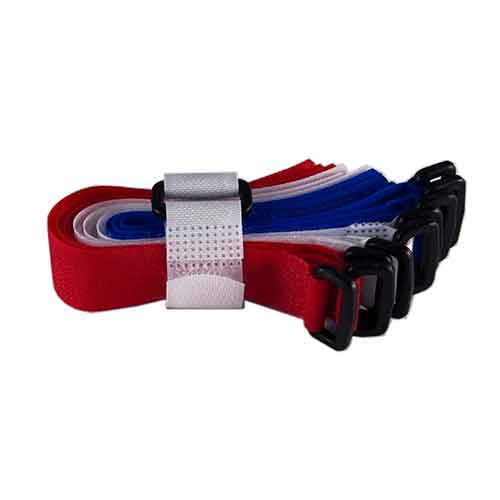 Strip-Ties - Hook & Loop Velcro Fastener with Buckle