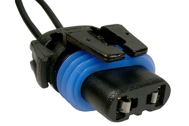 2-Wire Universal Halogen High Beam Headlight Connector (Metri-Pack 280 Series).
