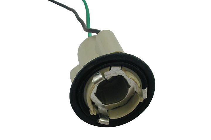 2-Wire GM Single Contact Back-Up, Corner, Park, Stop, Tail & Turn Light Socket.