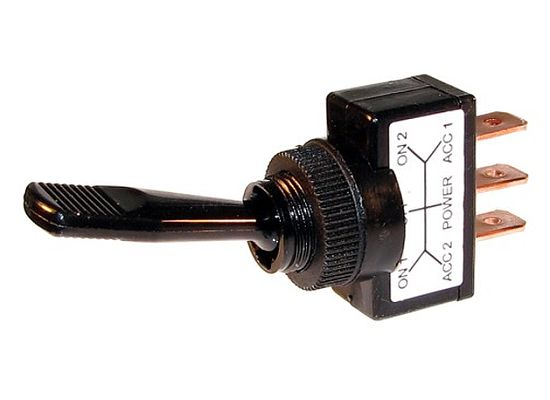 Non-Illuminated Toggle switch (S.P.S.T 20A @ 12 Volt)