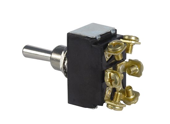 Heavy-Duty Toggle Switch (D.P.D.T. 12 Volt)