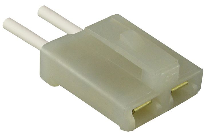 2-Wire GM Alternator Connector for Alternator w/ Internal Voltage Regulator.