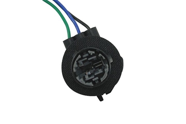 3-Wire GM 90° Double Contact Back-Up, Park, Stop, Tail & Turn Light Socket.