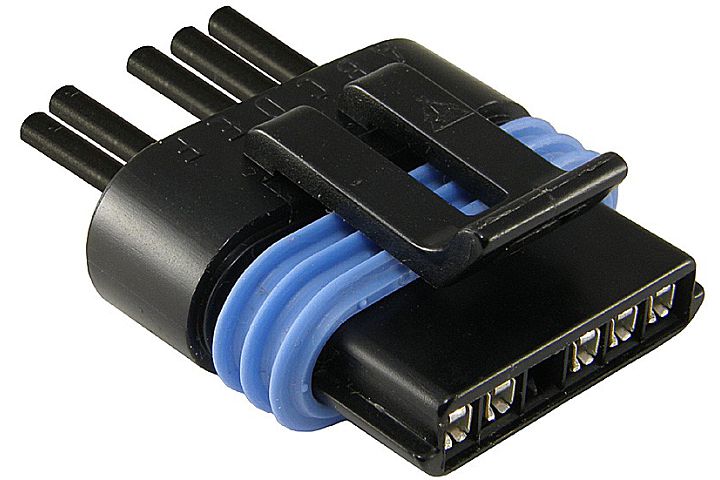 5-Wire GM Direct Ignition Speed (DIS) Sensor Connector (Metri-Pack 150 Series).