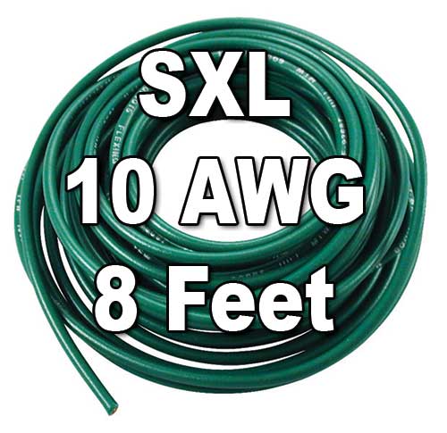 SXL Cross-Linked Wire, 10 AWG, 8 Ft Cut SXL Cross-Linked Wire, 10 AWG, 8 Ft Cut