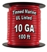 Tinned Marine Wire, 10 GA, 100 Ft Spool - 610zz