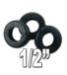 1/2" Grommets