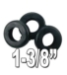 1- 3/8" Grommets