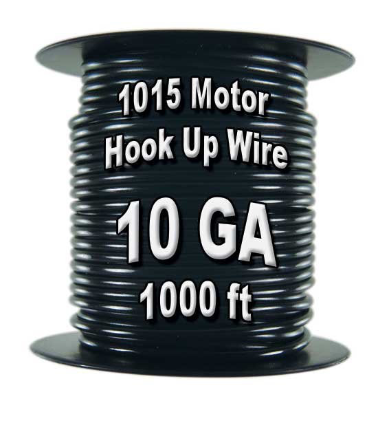 1015 Motor Wire, 10 AWG, 1,000 Ft. Spool