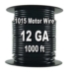 1015 Motor Wire, 12 AWG, 1,000 Ft. Spool - 3120M-ZZZ