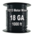 1015 Motor Wire, 18 AWG, 1,000 Ft. Spool - 3180M-ZZZ