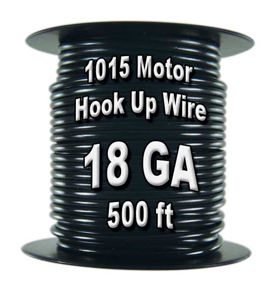 1015 Motor Wire, 18 AWG, 500 Ft. Spool