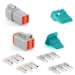 6 Wire Deutsch style Amphenol AT Parts & Kits - DT6