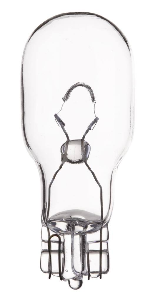 952 Bulb #921 Incandescent Bulb, T-5 Wedge 12.8V 1.4A 21CP (W16W)