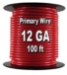 Automotive Primary Wire, 12 AWG, 100 Ft. Spool