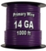 Automotive Primary Wire, 14 AWG, 1,000 Ft. Spool