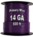 Automotive Primary Wire, 14 AWG, 500 Ft. Spool