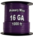 Automotive Primary Wire, 16 AWG, 1,000 Ft. Spool