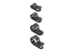 Black Nylon Cable Clamps - 4600-ZZZ