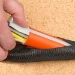 Braided Semi Rigid "F6" Split Wrap Sleeving - 