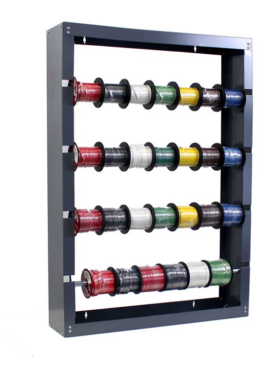 Cable Bundle Rack Cross Link Wire & Rack Bundle, 10GA -18GA, 27 Spools