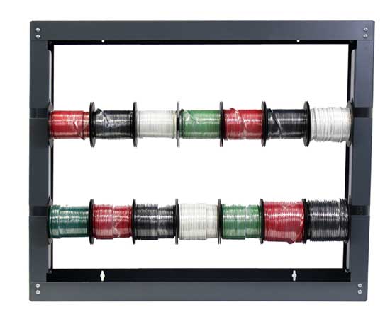 Essentials Primary Wire & Rack Bundle, 12GA -18GA, 14 Spools Essentials Primary Wire & Rack Bundle, 12GA -18GA, 14 Spools