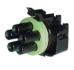 Nylon five-cavity male shroud