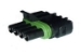 Nylon quad-cavity male shroud