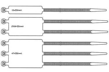 I.D. Marker Cable Ties - Nylon 1.00” x 0.32” Tab 1.16” x 1.10” Tab 1.83” x 1.10” Tab