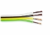 JT&T (2522C) - 4-Way 16 AWG Bonded-Trailer Wire (White / Brown / Yellow / Green), 100 Ft. Spool  - 2522C