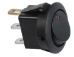 Round Led Rocker switch (S.P.S.T. 16A @ 12 Volt)