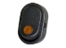 Oval Illuminated Rocker switch (S.P.S.T. 16A @ 12 Volt)