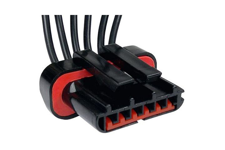 6-Wire Ford Electronic Ignition Module Connector.