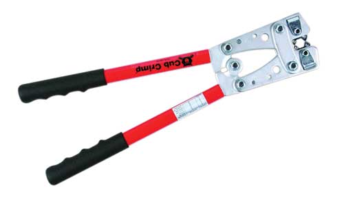 JT&T (5038F) - 8-1/0 Gauge Heavy Duty Cable Crimper - Cub Type