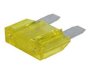 Maxi Fuses yellow, red, green, orange, blue, and clear