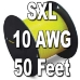 SXL Cross-Linked Wire, 10 AWG, 50ft Spools - 10ZXL