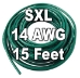 SXL Cross-Linked Wire, 14 AWG, 15 Ft Cut - 14ZXF