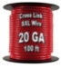 SXL Cross-Linked Wire, 20 AWG, 100ft Spool