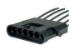 Weather Pack Pigtails Six-Cavity Female Shroud