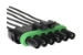 Weather Pack Pigtails Six-Cavity Male Shroud