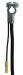 Top Post Battery Cable, 4 AWG, w/1 lead  - 